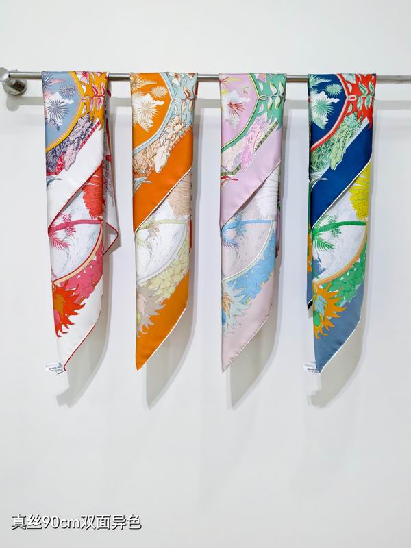 Hermes silk scarf 90X90cm E062220